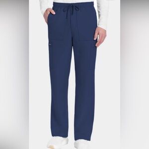BNWT Men's Cherokee Zip Fly Cargo Straight Leg Scrub Pant (L)